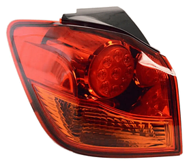 Ліхтар лівий Mitsubishi ASX 10-19 Depo зовнішній, з проводом