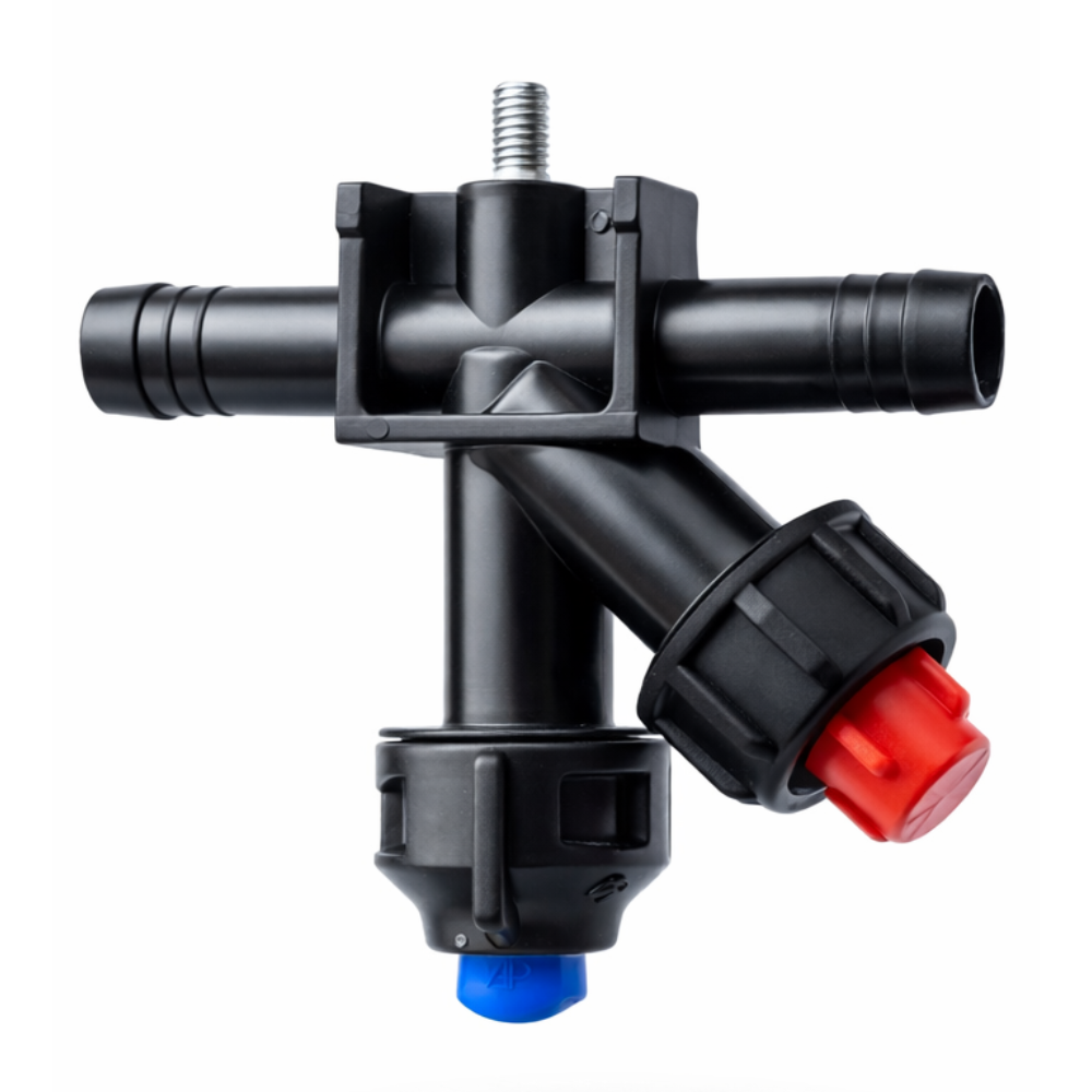 Форсунка для обприскувача польового тракторного прохідна шлангова Agroplast 100/08/P серії PRO стандарт ARAG, фото 1