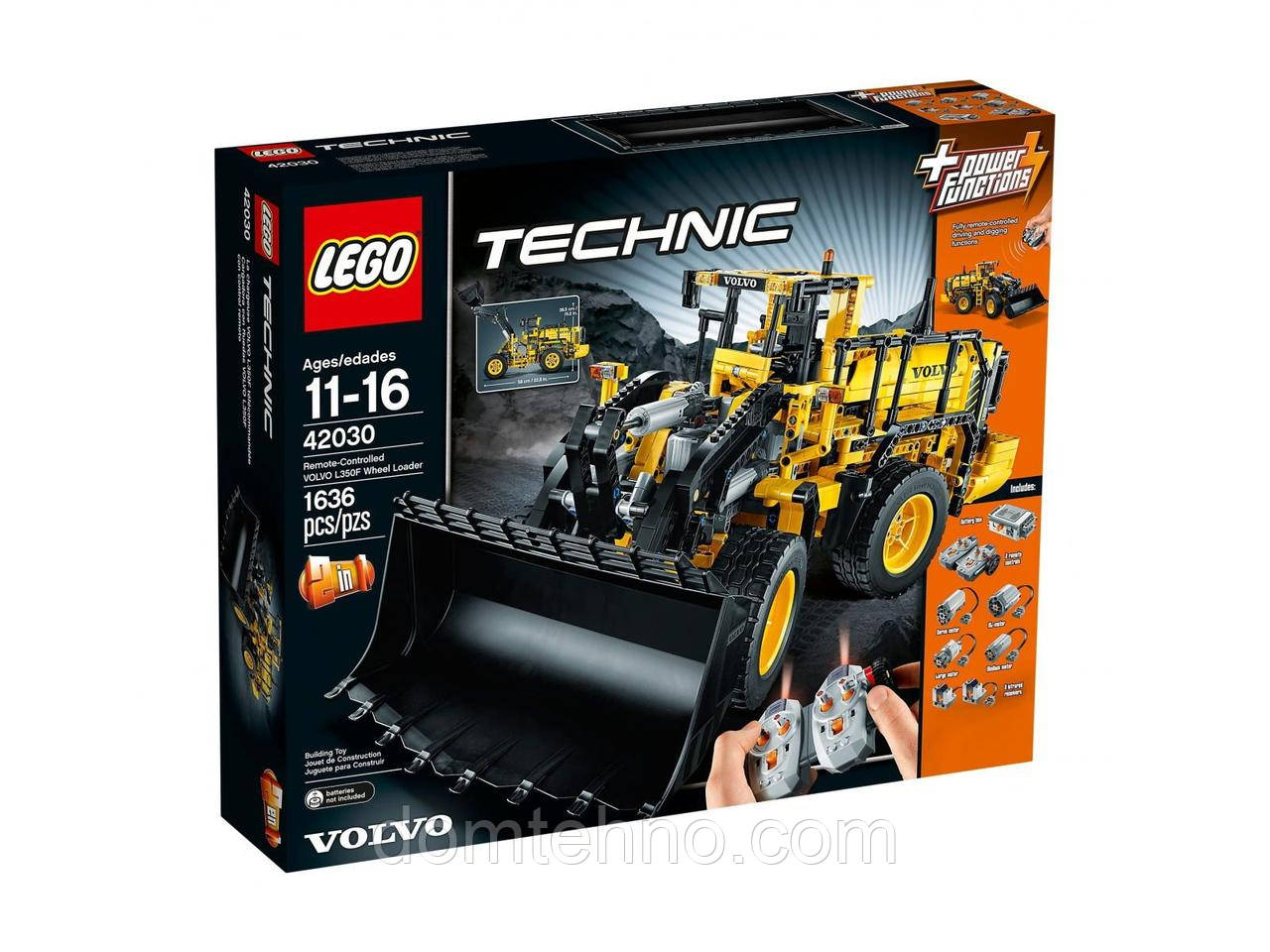 LEGO 42030 Technic - Екскаватор Volvo L350F
