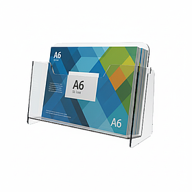 Буклетниця EKOSTAR настільна А6 горизонтальна
