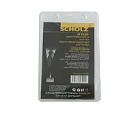 Бейдж Scholz 4342, підвіс. верт. 70х105мм