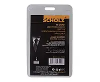 Бейдж Scholz 4344, подвес. верт.55х90мм