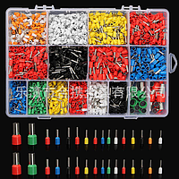 Набір наконечників для проводів ізольованих обтискних 2120 шт мідні