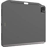 Чохол із тримачем для стилусу SwitchEasy CoverBuddy для iPad Pro 12.9” 2020, iPad Air 13” 2024, сірий, фото 4