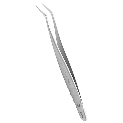 Пінцет професійний для вій STALEKS PRO Expert 41 Type 9 L-образний 35', фото 1