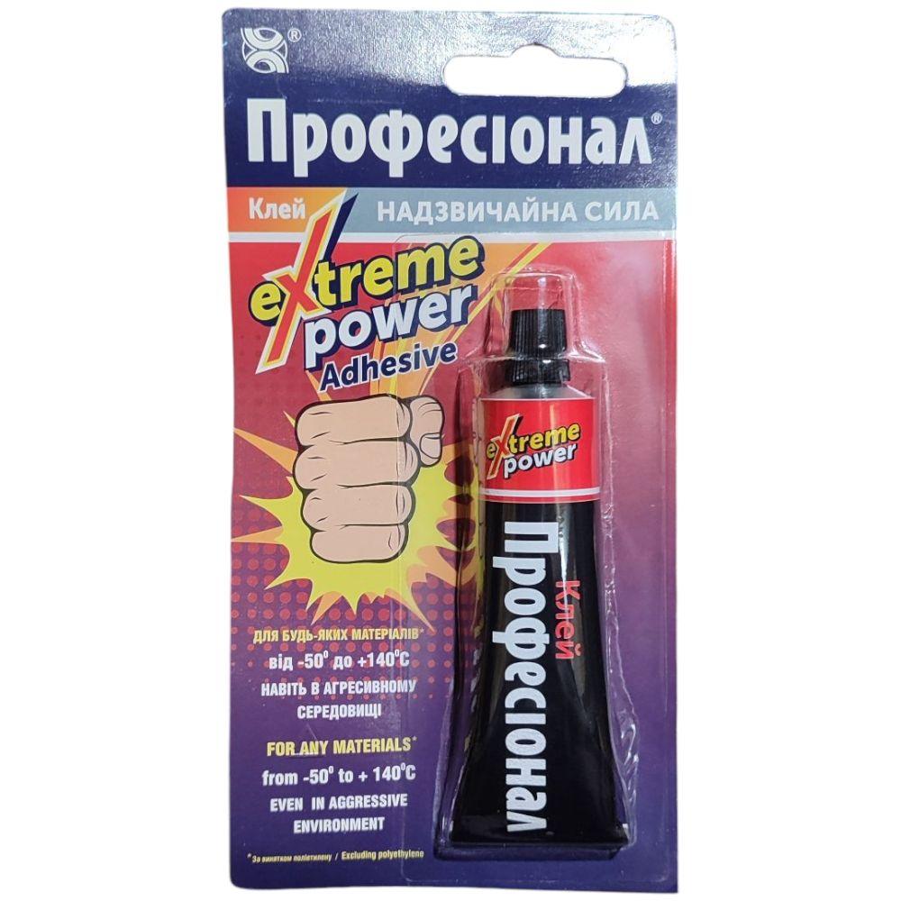 Клей Професіонал Екстра сила 35мл, туба,Клей для металу, Клей для кераміки