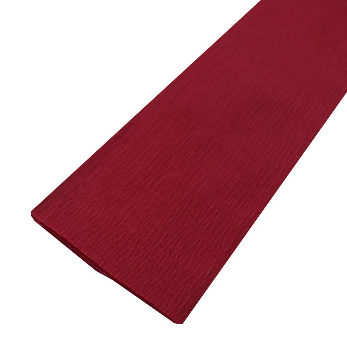 Гофрований папір Josefotten KR55-8002 бордовий 55%, 31г/м2, фото 1