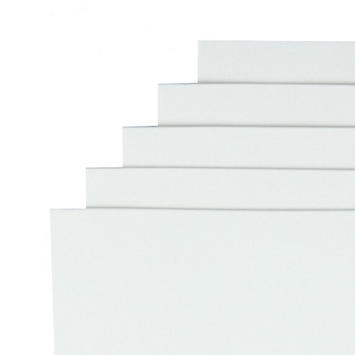 Фоаміран для творчості А4 15A4-7022 білий 1,5 мм, 10 аркушів, фото 1