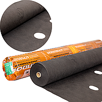 Агроволокно чорне Shadow 50 г/м2 1,6 х 100 м з перфорацією 3 отвори