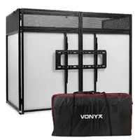 Обладнання для DJ Pulpit DJ-Booth Pro z uchwytem na TV DB6 Vonyx