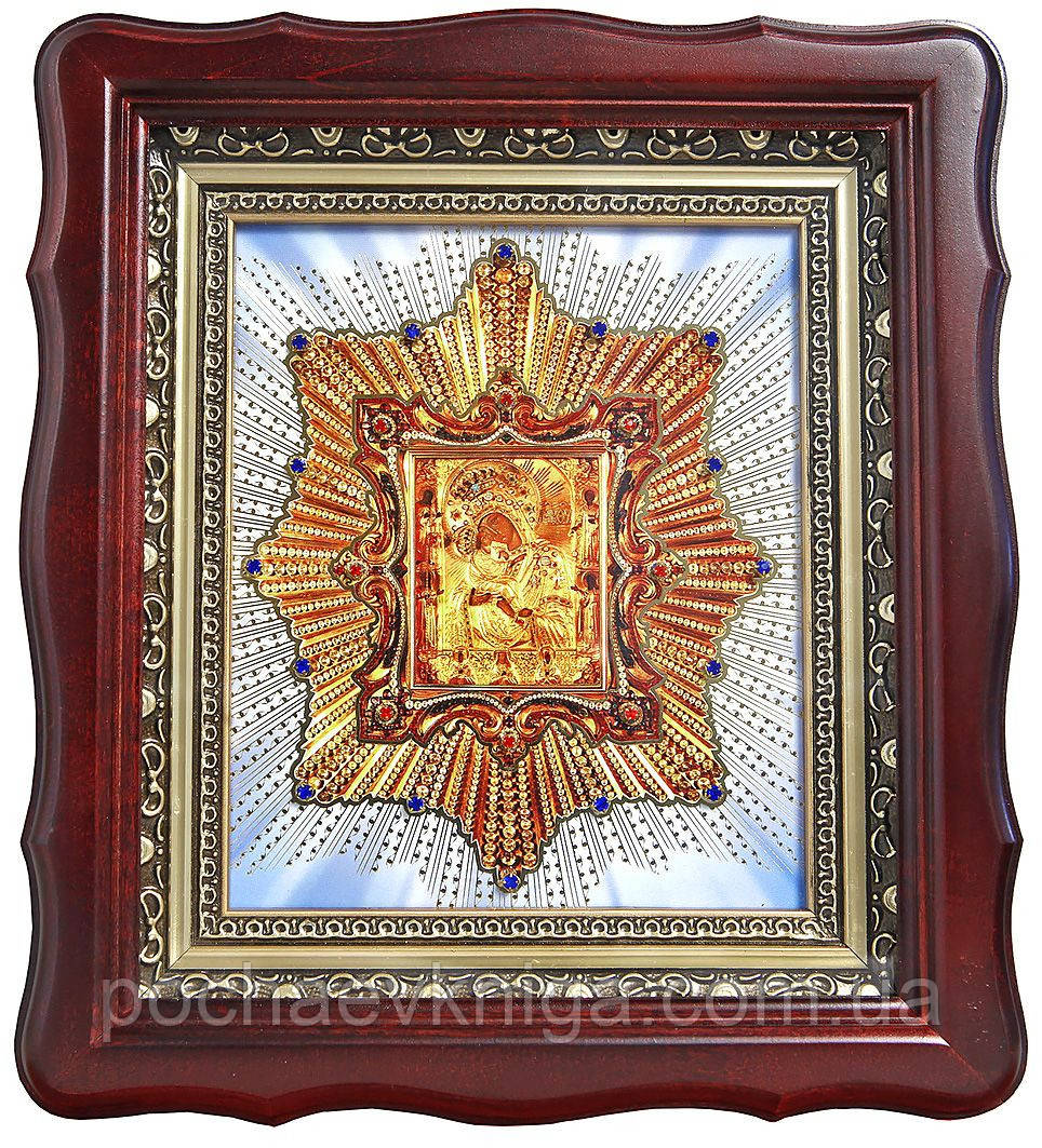 Почаївська Чудотворна ікона (різна, каміння)