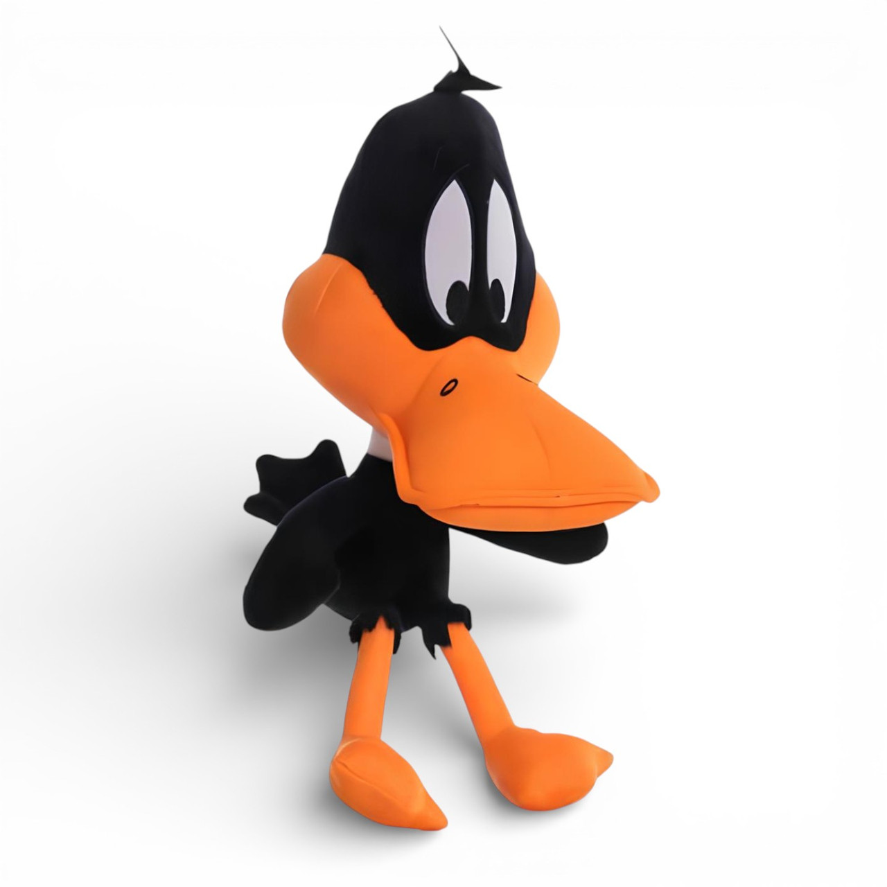 М'яка іграшка чорна качка 20 см для дітей і малюків плюшева іграшка для подарунка та ігор, фото 1