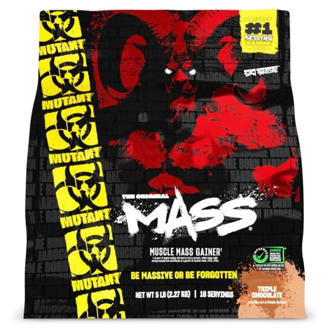 Гейнер PVL MUTANT MASS 2270 грам  Смак : Triple Chocolate, фото 1