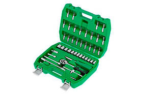 Набір інструменту Intertool 1/4" 46 од. (ET-6046SP)