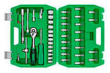 Набір інструменту Intertool 1/4" 46 од. (ET-6046SP), фото 3