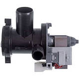 Помпа (насос) для пральної машини Whirlpool 480111100786 HANYU (в зборі) 30 Вт B25-6A (контакти спарені, фото 5