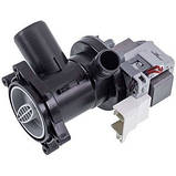 Помпа (насос) для пральної машини Whirlpool 480111100786 HANYU (в зборі) 30 Вт B25-6A (контакти спарені, фото 7