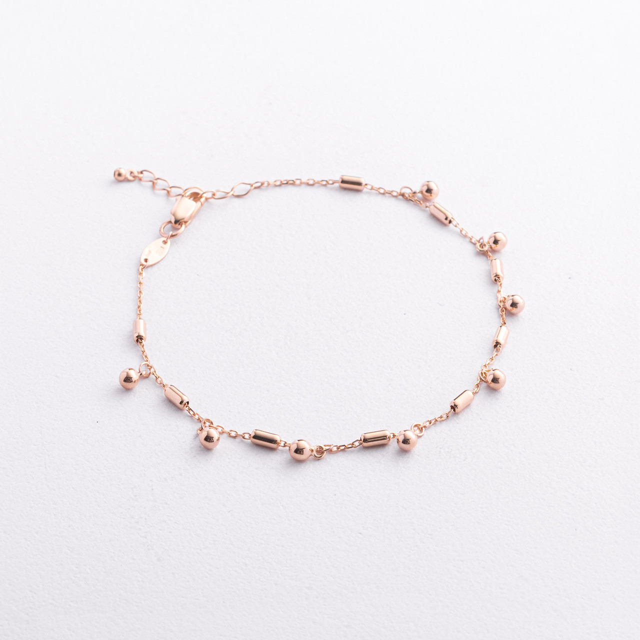 Золотий браслет "Шарики" б05824