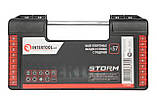 Набір інструменту Intertool 1/4" 57 од. Storm (VT-3657), фото 6