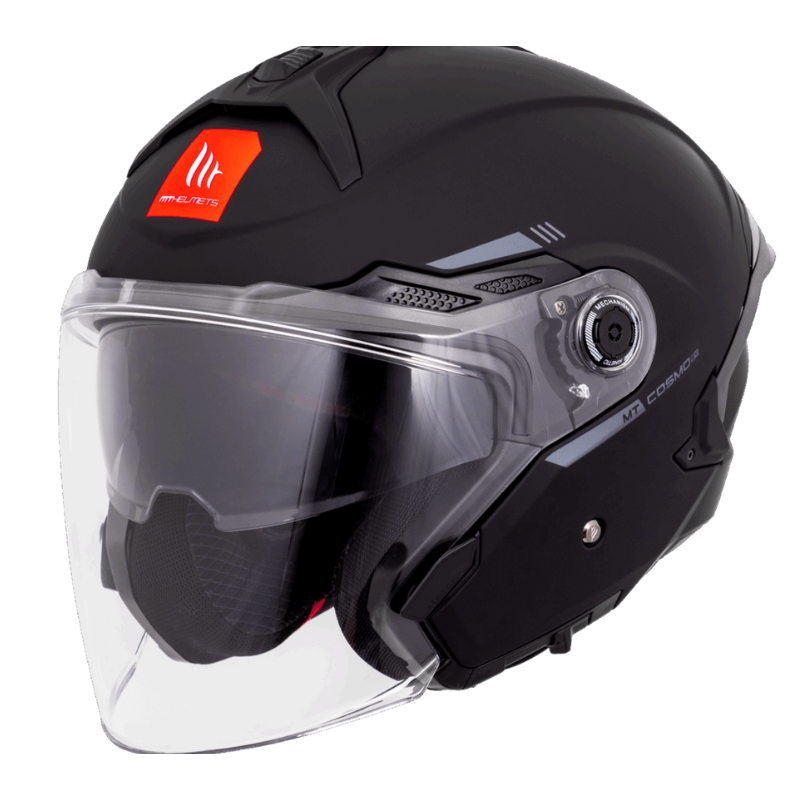 Мотошолом MT Cosmo SV Solid Matt Black XS