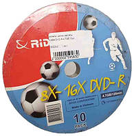 Б/У Ridata DVD-R 4.7 GB 10 шт.
