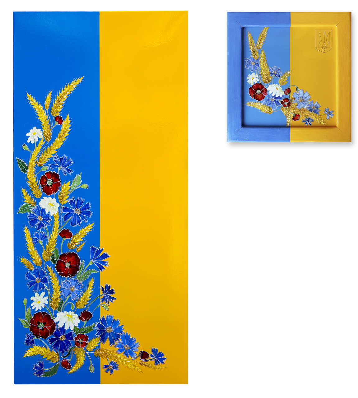 Дизайн-нагрівач "Україна" (диптих)