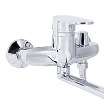 Змішувач для ванни Lidz Tani 0051 з поворотним виливом (з душовим гарнітуром) (k40) LDTAN0051CRM44961 Chrome, фото 4