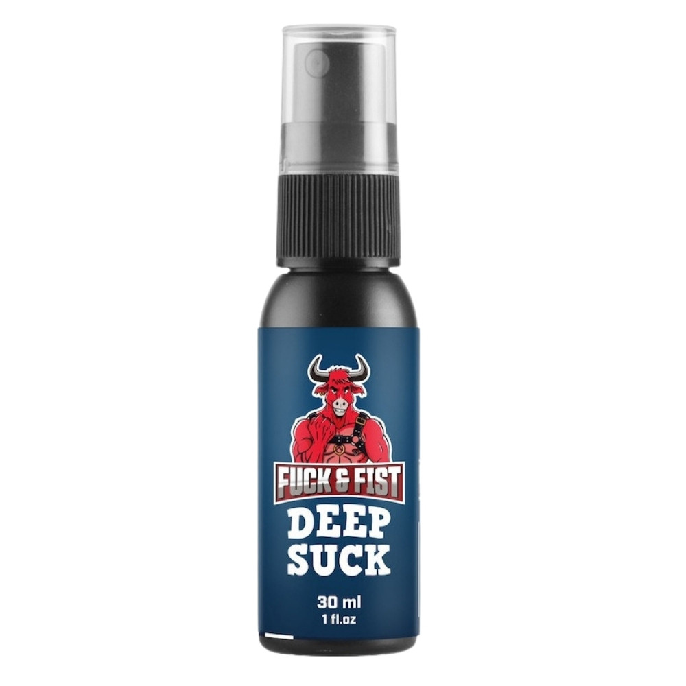 Спрей для глибокого мина Fuck&Fist Deep Suck для зменшення чутливості горла, 30 мл