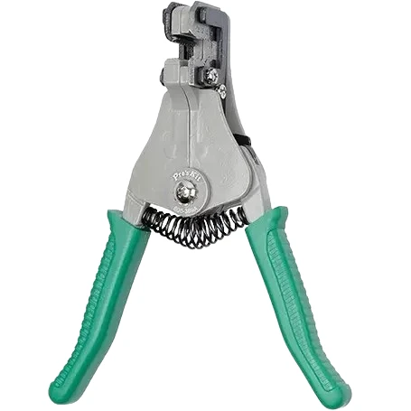 Кліщі для зняття ізоляції кабелю Pro'sKit 608-369A Зелений