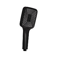 Лійка для ручного душу Qtap Rucni 140x110 мм прямокутна QTRUC125BLM45955 Black Matt