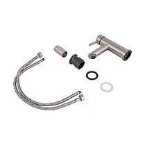 Змішувач для раковини Lidz Aria 001F (k35) LDARI001FNKS34937 Nickel, фото 4