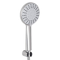 Змішувач для ванни Lidz Aria 005 з поворотним виливом (з душовим гарнітуром) (k35) LDARI005NKS34939 Nickel, фото 5