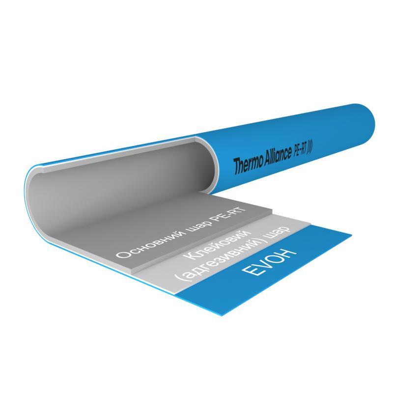 Труба поліетилен PE-RT EVOH BLUE 16х2мм (600 м) Spain для теплої підлоги, фото 1