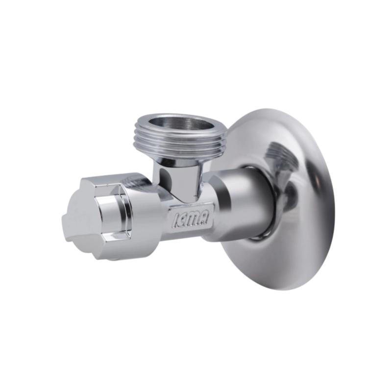 Кран приладовий буксовий Icma 1/2" х3/4" кутовий №519