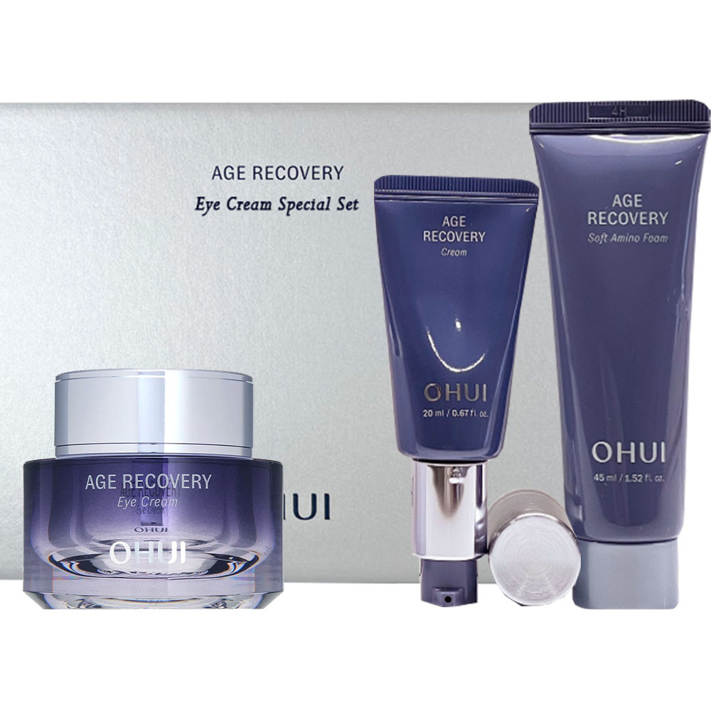 O HUI Age Recovery Eye Cream Special Set — Великий об’єм крему для подвійної турботи про шкіру навколо очей, фото 1
