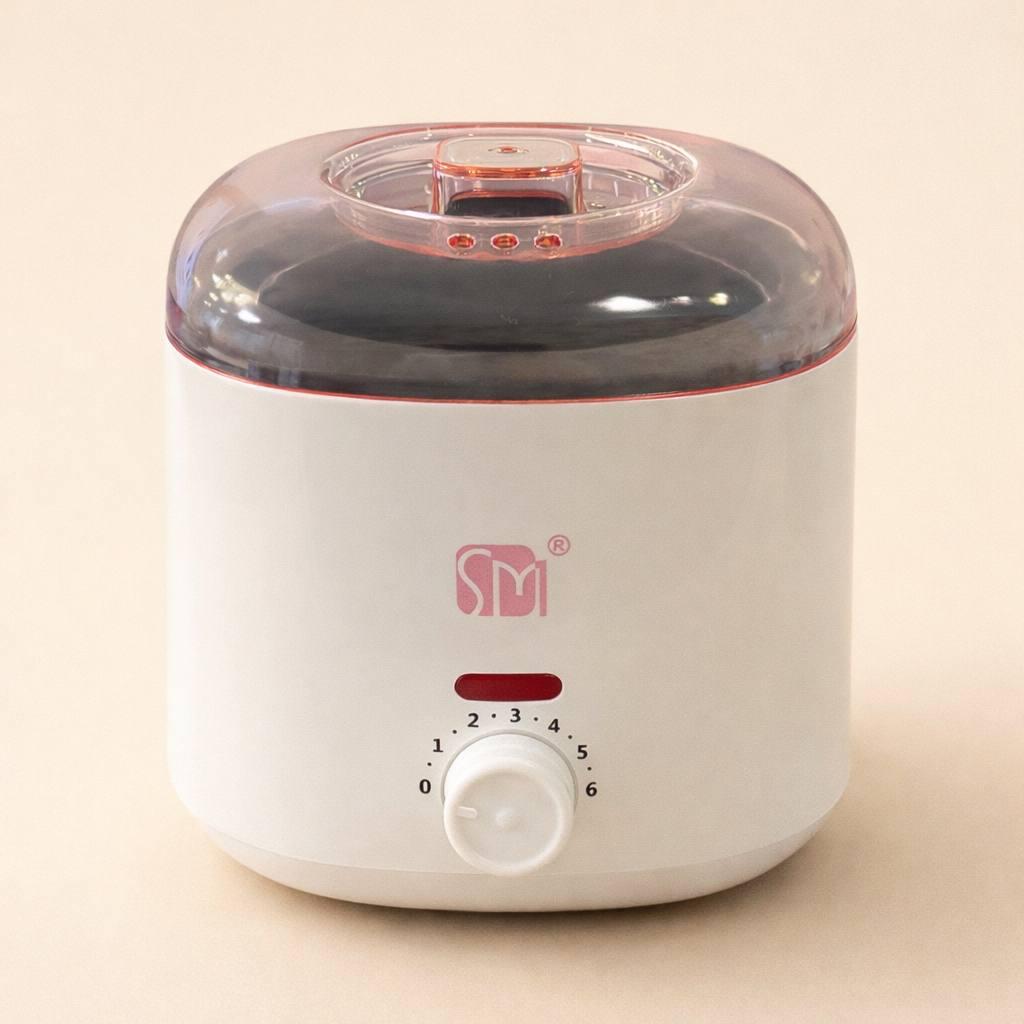 Воскоплав баночний для депіляції SS-002A з керамічною чашею 400 мл потужністю 100 Вт