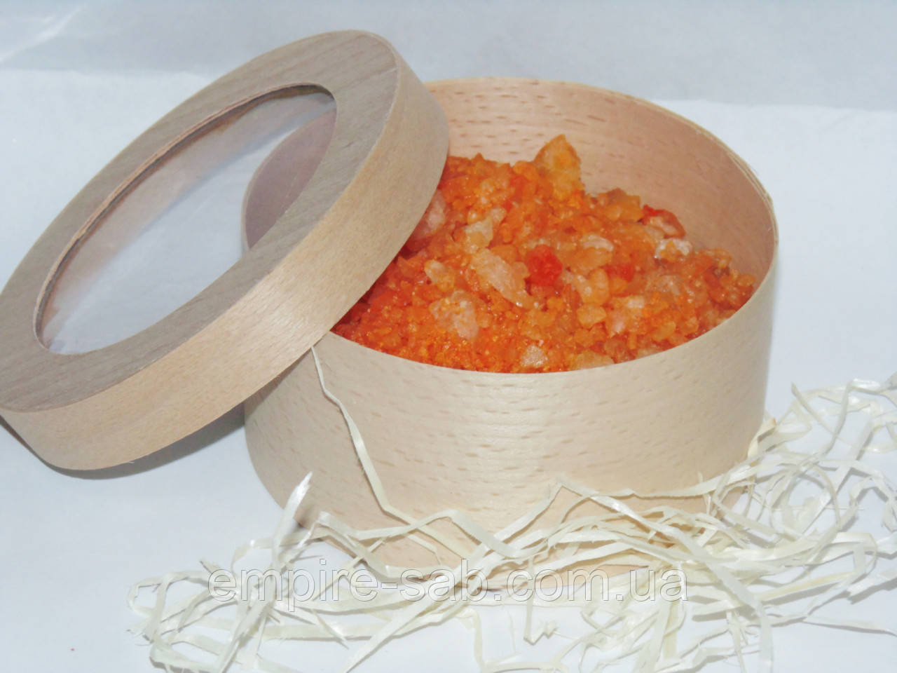 Морская соль с маслом апельсина в натуральной упаковке - фото 1 - id-p493696873