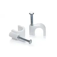 Кліпси для кабелю 12 мм, паковання 100 шт.