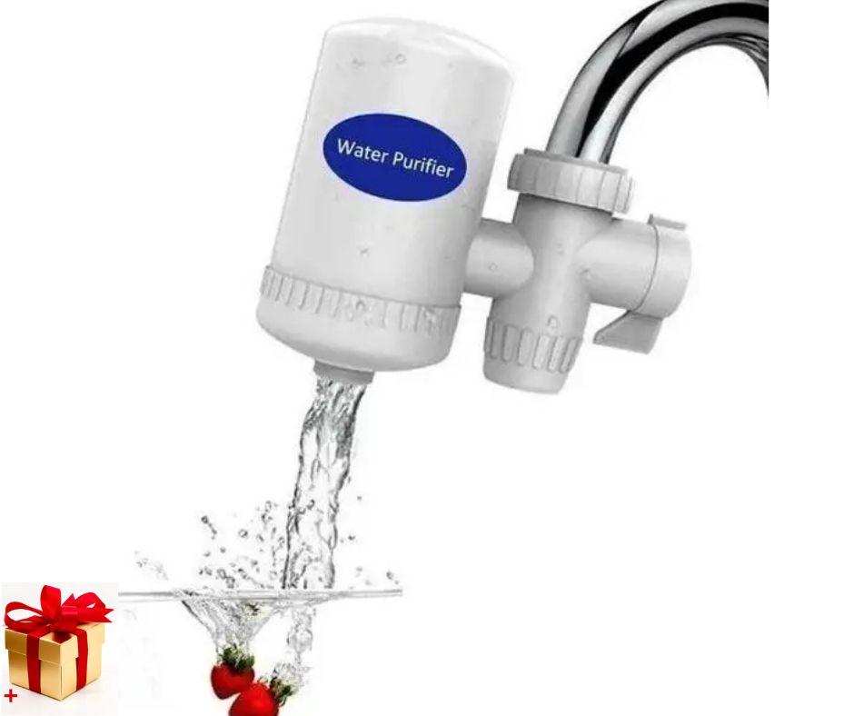 Фільтр для води Water Purifier Насадка-фільтр на кран для проточної води  Очищувач води фільтр-насадка, фото 1