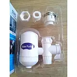 Фільтр для води Water Purifier Насадка-фільтр на кран для проточної води  Очищувач води фільтр-насадка, фото 5