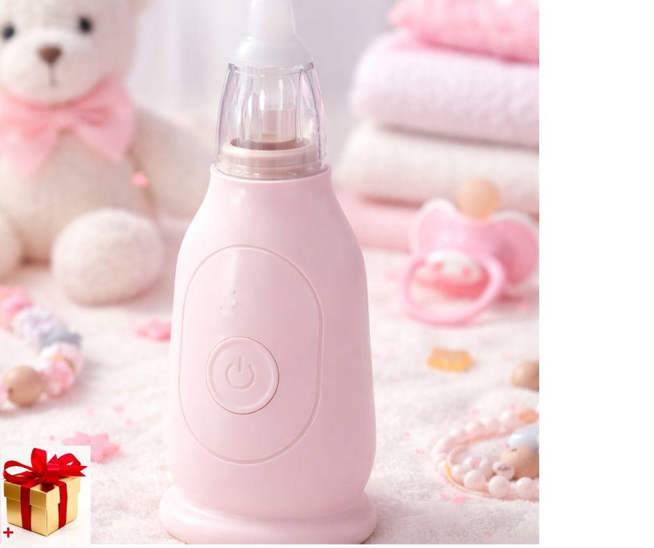 Електронний дитячий аспіратор для носа, 3 режими Для відсмоктування соплів Соплеотос, фото 1