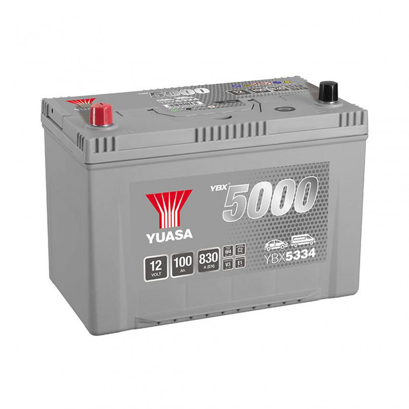 Yuasa 12V 100Ah Silver High Performance Battery Japan YBX5334 (1), фото 1