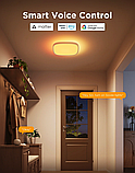 Потолочний світильник Govee H60A4 30cm Smart Square Ceiling Light, RGBWW + RGBIC, Matter, WI-FI, Bluetooth, білий, фото 5