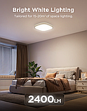 Потолочний світильник Govee H60A4 30cm Smart Square Ceiling Light, RGBWW + RGBIC, Matter, WI-FI, Bluetooth, білий, фото 7