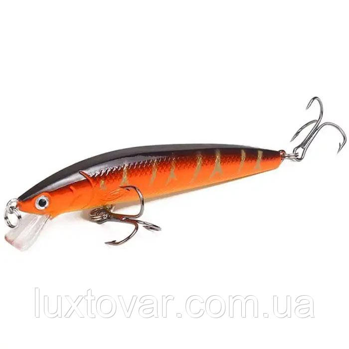 Воблер мінноу minnow на щуку, плаваючий, 100мм, 9g, фото 1