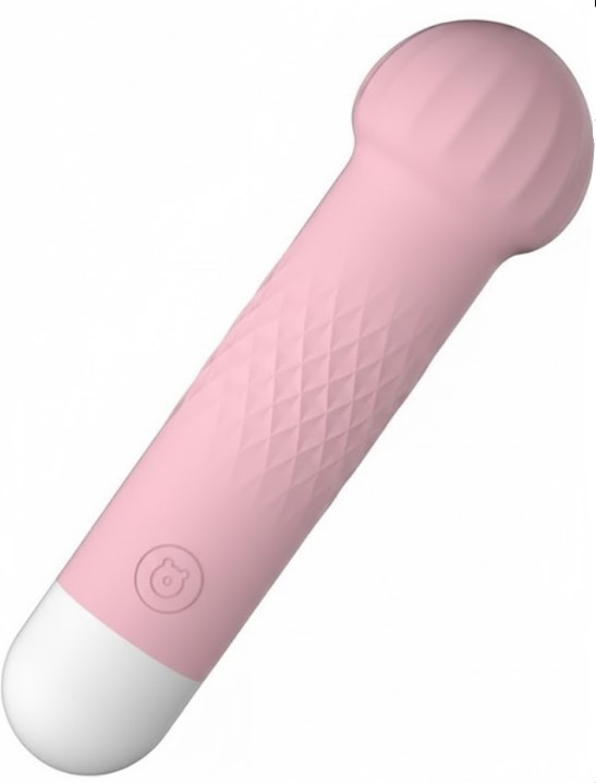 Вібратор класичний силіконовий, 10 режимів, водонепроникний для дорослих 10.3x2.5 см, фото 1