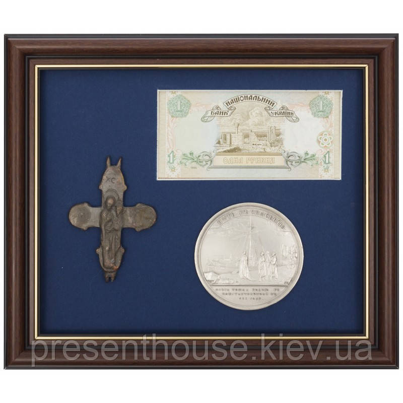 Оригинальный подарочный коллаж "Їсторія гривни", фото 1