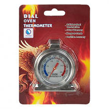 Термометр 7,5*6см для духовки із нержавіючої сталі на блістері CH-J-4 MZOPT