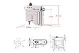 Сервопривід для планерів 11г KST HS08A 5,2кг/0,11сек 15T цифровий, фото 5