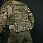 Захист попереку Gen.2 з балістичним захистом 2 класу Militex Cordura original USA Мультикам, фото 8